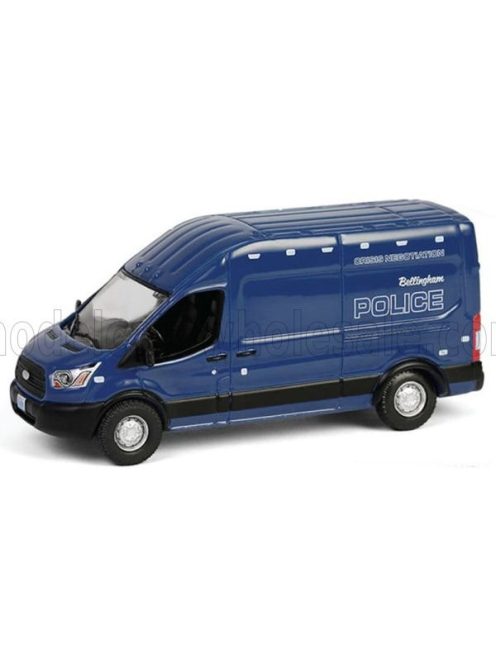 Greenlight - FORD ENGLAND TRANSIT VAN HIGH ROOF POLICE 2020 BLUE