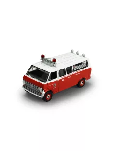   Greenlight - 1969 Ford Econoline Ambulance - Los Angeles Fire Department - Fire & Rescue Series 5
