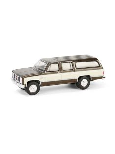   Greenlight - 1:64 1986 GMC Suburban - Indian Bronze and Doeskin Tan Solid Pack - Showroom Floor Series 6 - GreenLight
