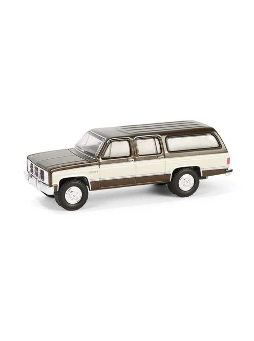 Greenlight - 1:64 1986 GMC Suburban - Indian Bronze and Doeskin Tan Solid Pack - Showroom Floor Series 6 - GreenLight