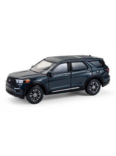   Greenlight - 1:64 2024 Ford Explorer - Stone Blue - Showroom Floor Series 7 - GreenLight