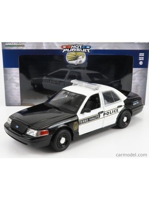 Greenlight - Ford Usa Crown Victoria Police Interceptor 2011 - Live Pd Black White