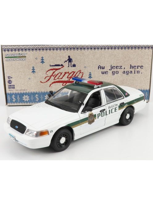 Greenlight - FORD USA CROWN VICTORIA POLICE INTERCEPTOR 2006 - FARGO WHITE