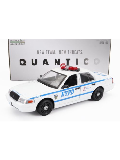 Greenlight - FORD USA CROWN VICTORIA POLICE INTERCEPTOR ATLANTA POLICE 2009 - BABY DRIVE WHITE