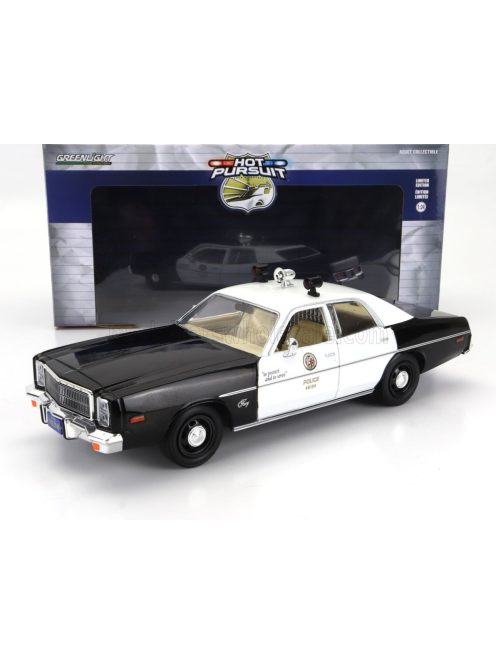 Greenlight - PLYMOUTH FURY LOS ANGELES POLICE DEPARTMENT 1978 BLACK WHITE