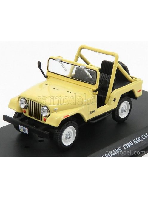 Greenlight - Jeep Cj-5 Open 1976 - Charlie'S Angels (Julie Roger Car) Beige