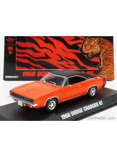   Greenlight - Dodge Bengal Charger R/T Coupe 1968 - 1 Of 50 Tom Kneer Dodge Cincinnati Ohio Orange Black
