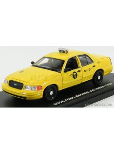   Greenlight - Ford Usa Crown Victoria Nyc Taxi 2011 - John Wick Ii Yellow