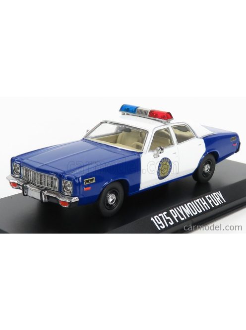 Greenlight - Plymouth Fury Police Osage County Sheriff 1975 Blue White