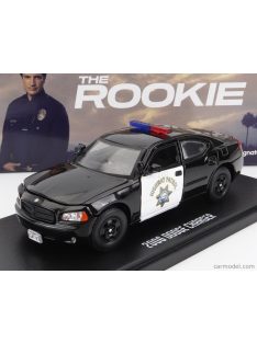   Greenlight - Dodge Charger Coupe California Highway Patrol 2006 - The Rookie Black White