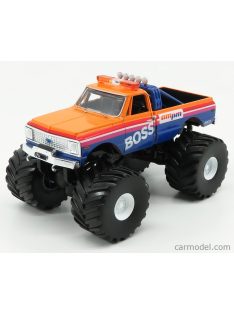   Greenlight - Chevrolet K-10 Bigfoot Monster Truck Boss 1972 Orange Blue