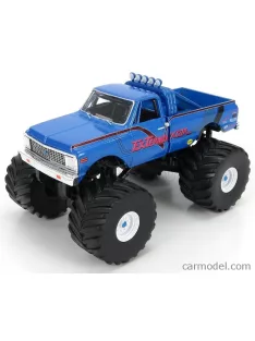   Greenlight - Chevrolet K-10 Bigfoot Monster Truck Exterminator 1972 Blue Met