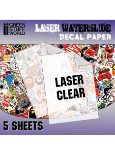 Green Stuff World - Waterslide Decals - Laser Transparent