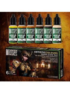 Green Stuff World - Paint Set - NMM Gold