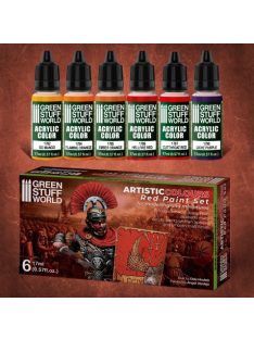 Green Stuff World - Paint Set - Red