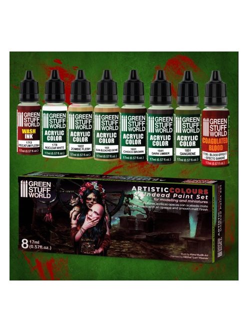 Green Stuff World - Paint Set - Undead