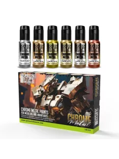 Green Stuff World - Paint Set - CHRO ME PAINT SET (6)
