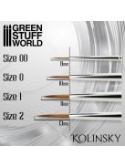 Green Stuff World - SILVER SERIES Kolinsky Brush Set