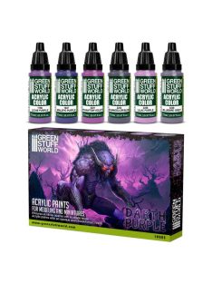   Grren Stuff World - Darth Purple / Paint Set - Darth Purple (6 pcs)