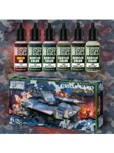 Green Stuff World - Paint Set - URGAN CAMO Dust (Box x6)