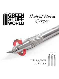   Green Stuff World - Swivel head cutter 360º with 3x blade replacement