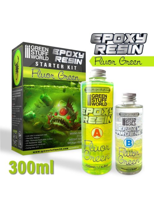 Green Stuff World - Epoxy Resin - Fluor Green
