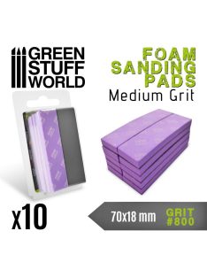 Green Stuff World - Foam Sanding Pads 800 Grit
