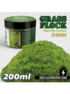   Green Stuff World - Static Grass Flock 2-3 mm - SPRING GRASS - 200 ml