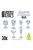 Green Stuff World - 3D Printed set - Crystal Glasses - Big Cups - 30 pcs