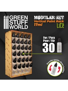   Green Stuff World - Mdf Paint Organizer Vertical (17Ml) - Lite