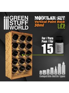   Green Stuff World - Mdf Paint Organizer Vertical (30Ml) - Lite