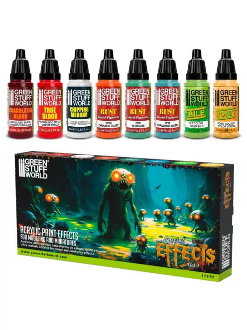 Green Stuff World - Paint Set - SPECIAL EFFECTS Vol.1 (8)