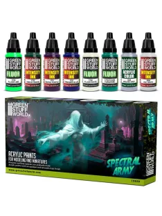 Grren Stuff World - Paint Set - Spectral Army (8 pcs)