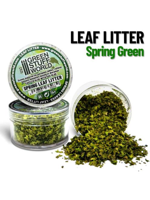 Green Stuff World - Leaf Litter - Spring Green (10gr)