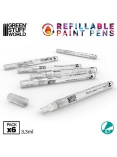Green Stuff World - Refillable marker 0.7 mm - 6 pcs.
