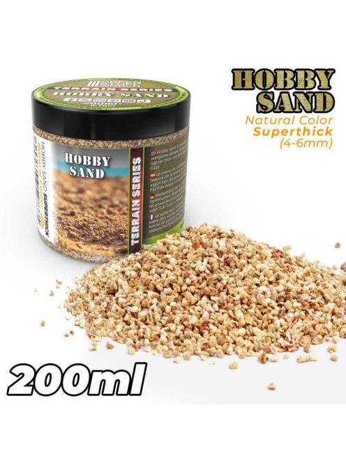 Green Stuff World - Extra Thick Hobby Sand - Natural 200ml