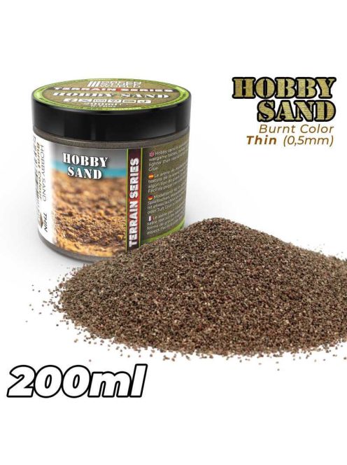 Green Stuff World - Thin Hobby Sand - Burnt Colour 200ml