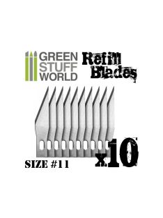 Green Stuff World - 10x Hobby Knife Blade Refill
