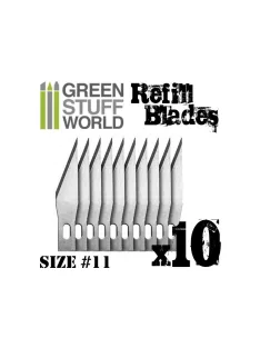 Green Stuff World - 10x Hobby Knife Blade Refill