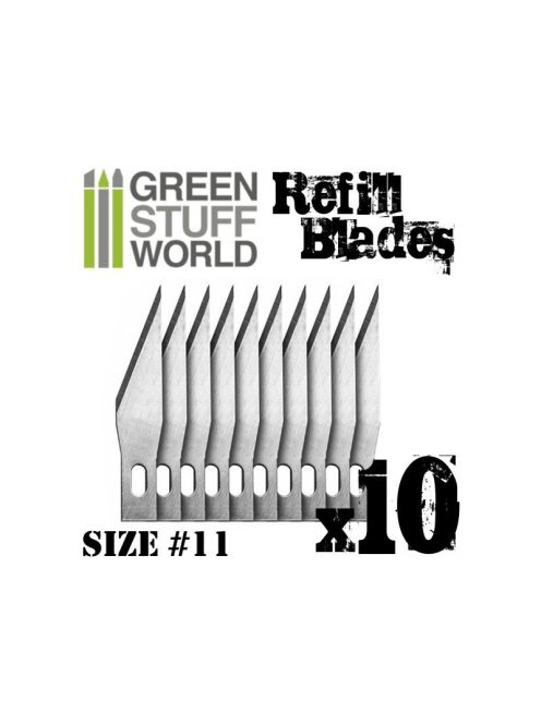 Green Stuff World - 10x Hobby Knife Blade Refill