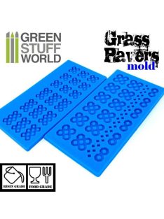 Green Stuff World - Grass Paver Silicone Mould