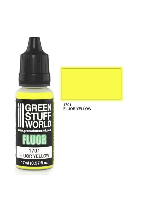 Green Stuff World - Fluor Paint YELLOW 