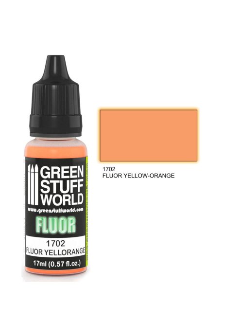 Green Stuff World - Fluor Paint YELLOW-ORANGE