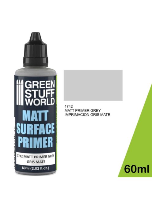 Green Stuff World - Matt Surface Primer 60 ml - Grey