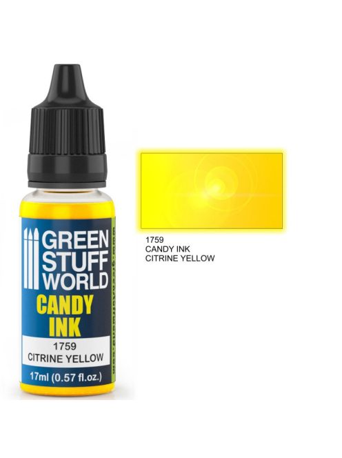 Green Stuff World - Candy Ink CITRINE YELLOW