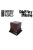 Green Stuff World - Square Top Display Plinth 4x4 cm - Hazelnut Brown