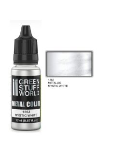 Green Stuff World - Metallic Paint MYSTIC WHITE 