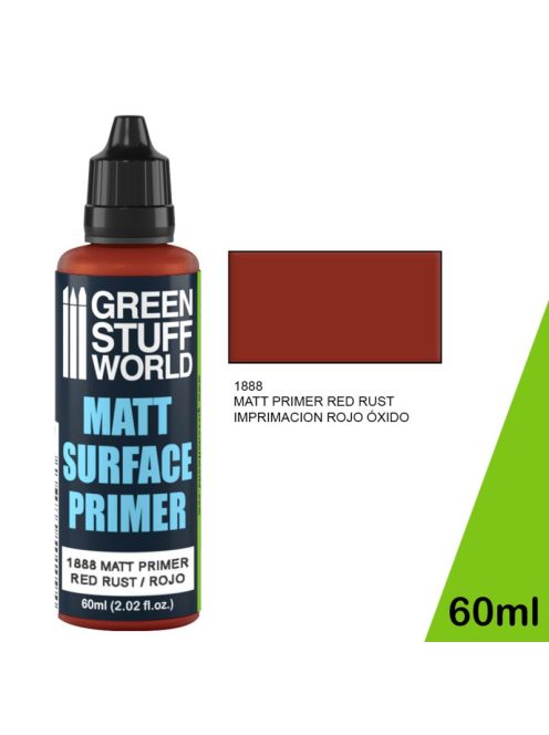Green Stuff World - Matt Surface Primer 60 ml - Red