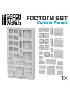 Green Stuff World - Control Panels Silicone Mould