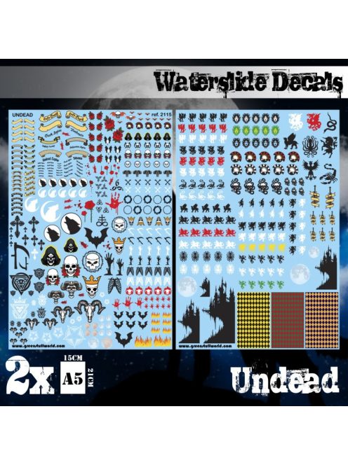 Green Stuff World - Waterslide Decals - Undead